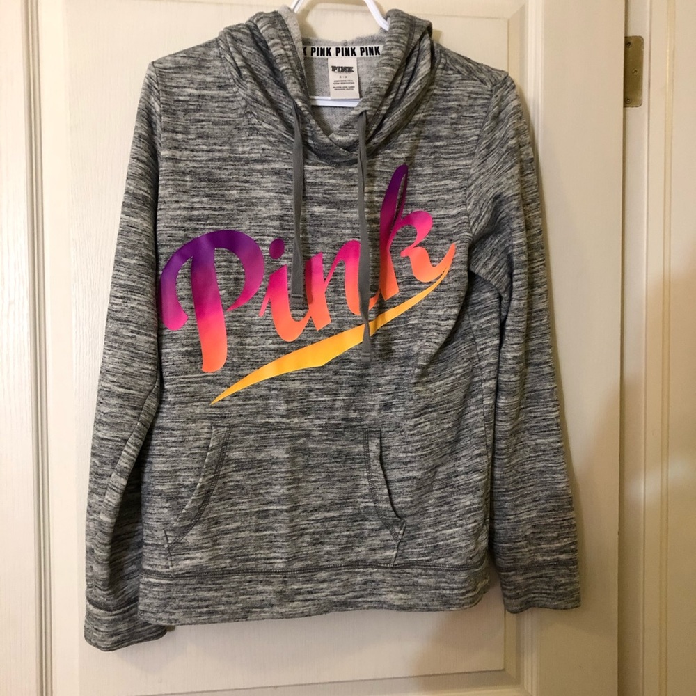 Neon Ombré VS Pink hoodie